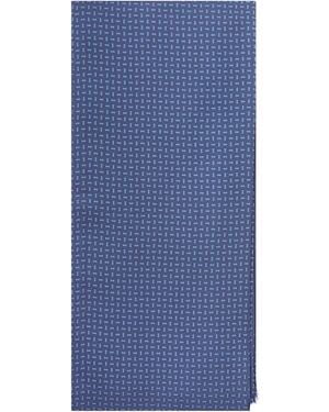 Personality X Suit Foulard in seta - Blu