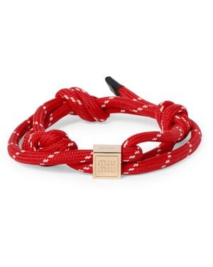 Miu Miu Rope Bracelet - Red