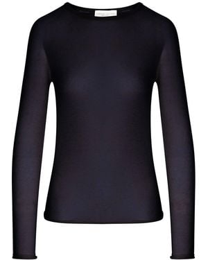Roberto Collina Long-Sleeve Crew-Neck Sweater - Blue