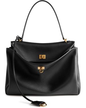 Balenciaga Borsa rodeo media da donna in - Nero