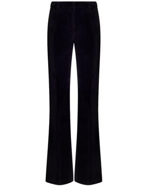 Etro Cotton Velvet Pants - Blue