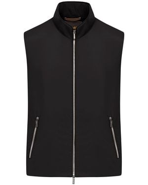 Moorer Senio-skt Padded Vest - Black
