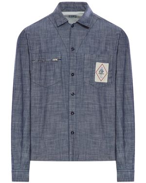 C.P. Company Camicia in chambray - Blu