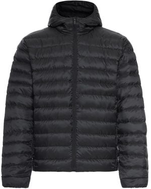 Canada Goose Stratus Tonal Label Hooded Jacket - Black