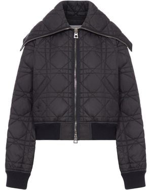 Dior Quilted Down Jacket - Black