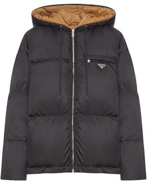 Prada Padded Jacket Re-Nylon - Black