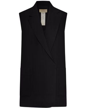 Sportmax Oversized Vest - Black