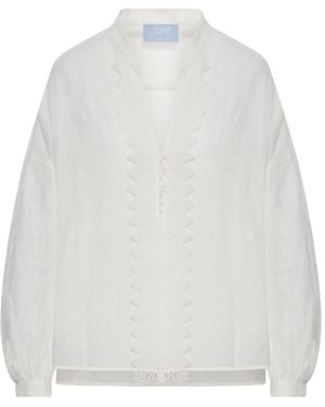 The Seafarer Lena Cotton Shirt - White