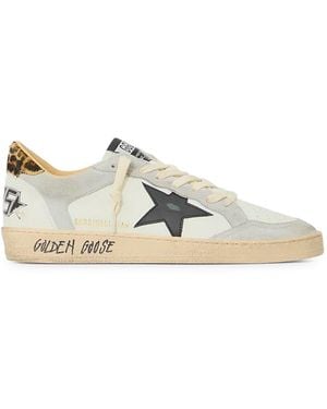 Golden Goose Deluxe Brand Ball Star Leather Trainers - White