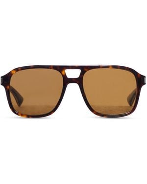 Saint Laurent Occhiali da sole aviator sl 881 - Neutro