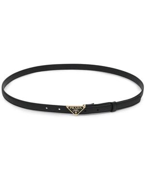 Prada Cintura in saffiano - Nero