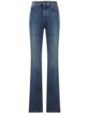 Balenciaga High-Waisted Jeans - Blue