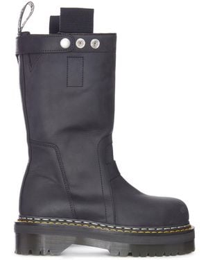 Dr. Martens Slip-On Boot With Quad Sole Dr. Martens X Rick Owens - Blue