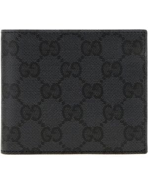 Gucci Essence Classic Bi-Fold Wallet - Black