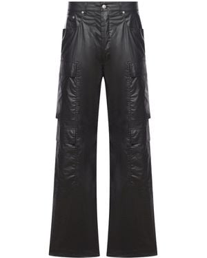 Rick Owens Jeans double cargo - Grigio