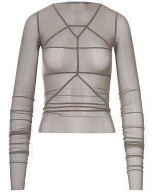 Rick Owens Temple T-Shirt - Gray
