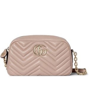 Gucci Gg Marmont Small Camera Bag - Pink