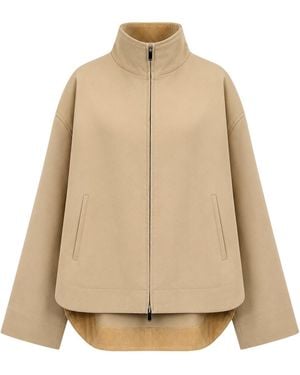TOTEME Country Jacket With Zip - Natural