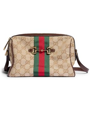 Gucci Horsebit Web Camera Bag Small Size - Multicolor
