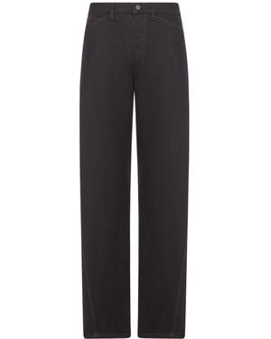 Lemaire Five Pockets Twisted Pants - Black