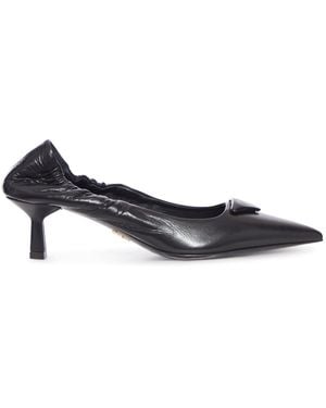 Prada Leather Décolleté - White