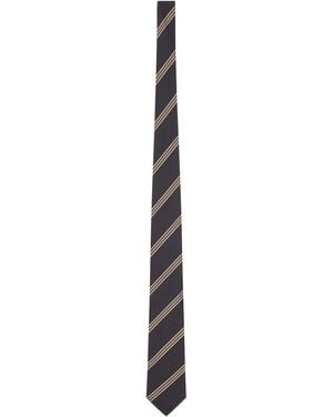 Lardini Silk Tie - White