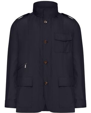 Moorer Porto-Km Jacket - Blue