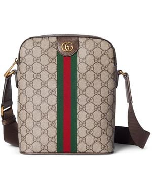 Gucci Borsa a tracolla ophidia misura piccola - Multicolore