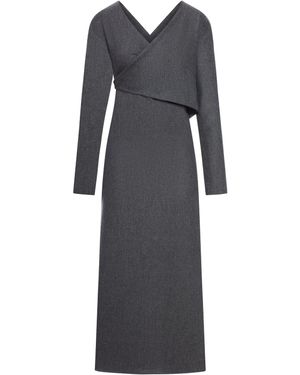 KHAITE Aubrey Dress - Gray