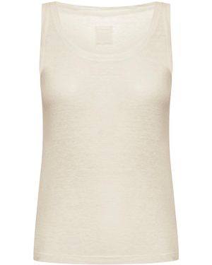 120% Lino Linen Tank Top - Natural