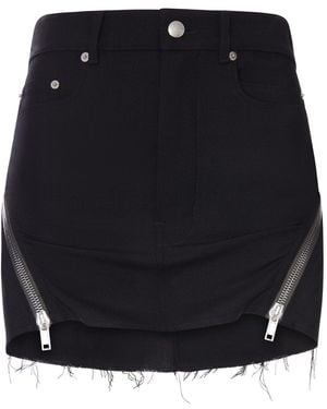 Rick Owens Banana Miniskirt - Black