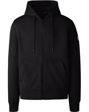 Canada Goose Huron Full-Zip Hooded Jacket - Black