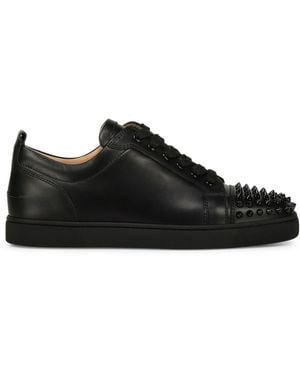 Christian Louboutin Trainers Louis Junior Spikes Flat - Black