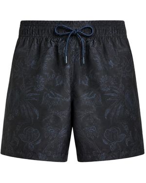Etro Floral Pattern Costume - Blue