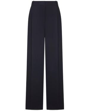 TOTEME Wide Leg Pants - Blue