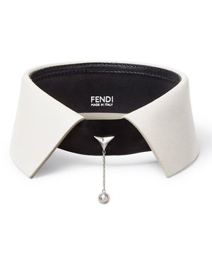 Fendi Calfskin Collar - Black
