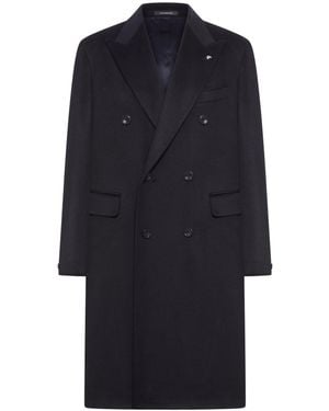Tagliatore Double-breasted Coat - Blue