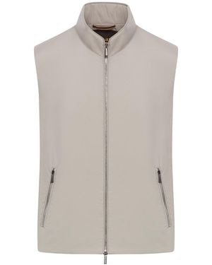 Moorer Senio-skt Padded Vest - Gray