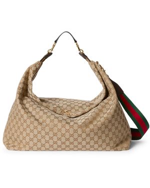 Gucci Brera Shoulder Bag Large Size - Natural