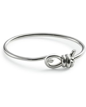 Bottega Veneta Bracciale knot - Metallizzato