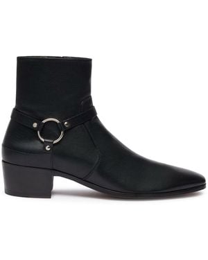 Tom Ford Clint Soft Leather Boots - Black