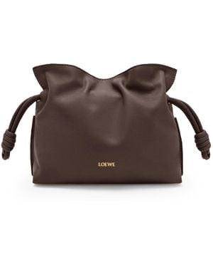 Loewe Flamenco Clutch Mini Bag - Brown