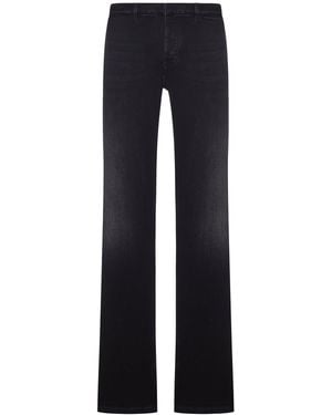 Gucci Stretch Cotton Denim Pants - Blue