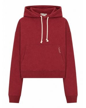 JW Anderson Cotton Hoodie - Red