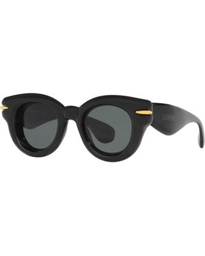 Loewe Sunglass Inflated Lw40118i - Black