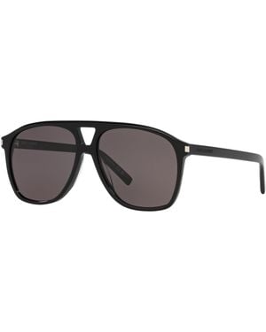 Saint Laurent Sunglass SL 596 Dune - Negro