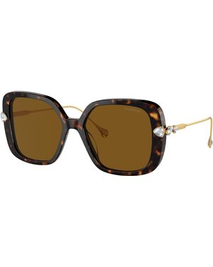 Swarovski Vrouwelijk Sunglass Sk6011 - Zwart