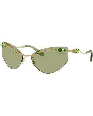 Swarovski Sunglass Sk7039 - Green