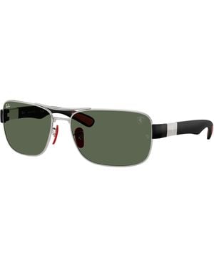 Ray-Ban Sunglass Rb3763M Scuderia Ferrari Collection - Zwart