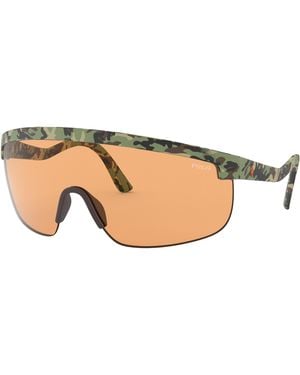 Polo Ralph Lauren Ph4156 Shield Sunglasses - Multicolour